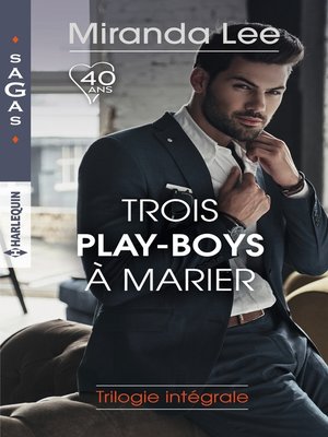 cover image of Trois play-boys à marier